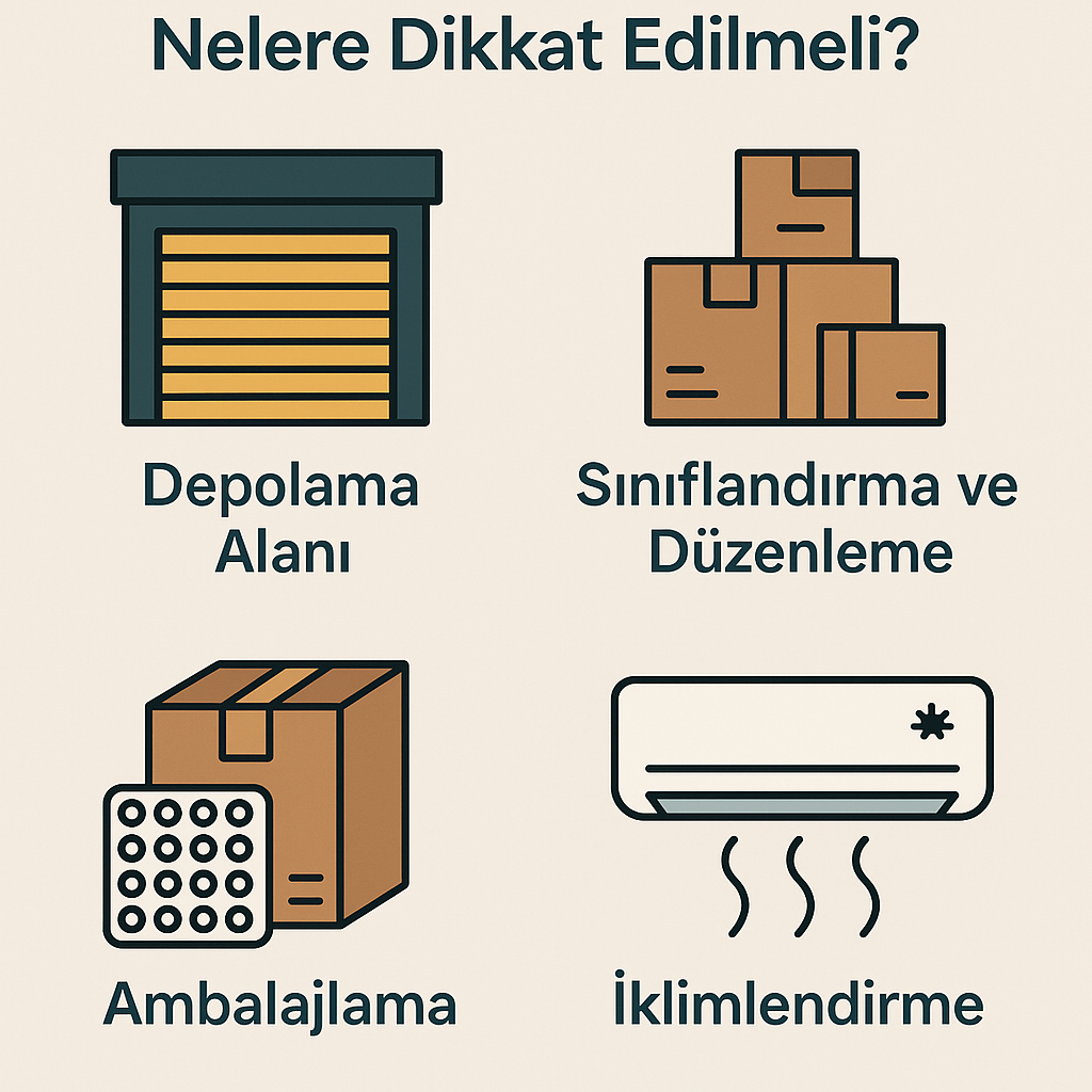 Depo özellikleri