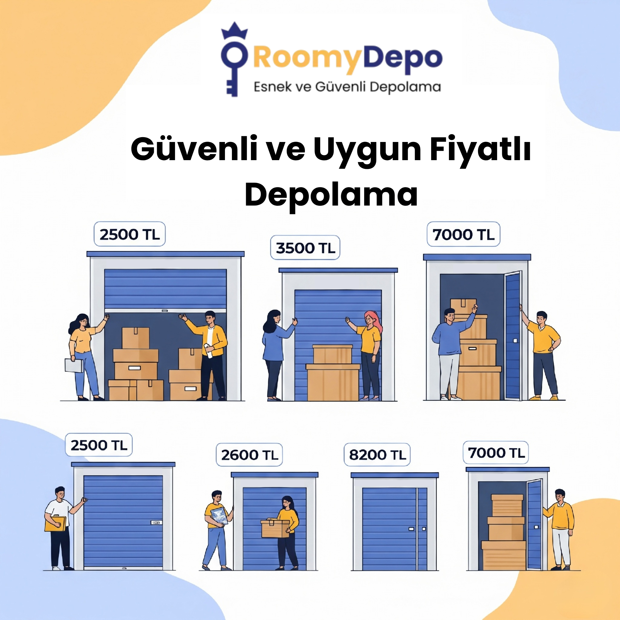 Eşya depolama fiyatları