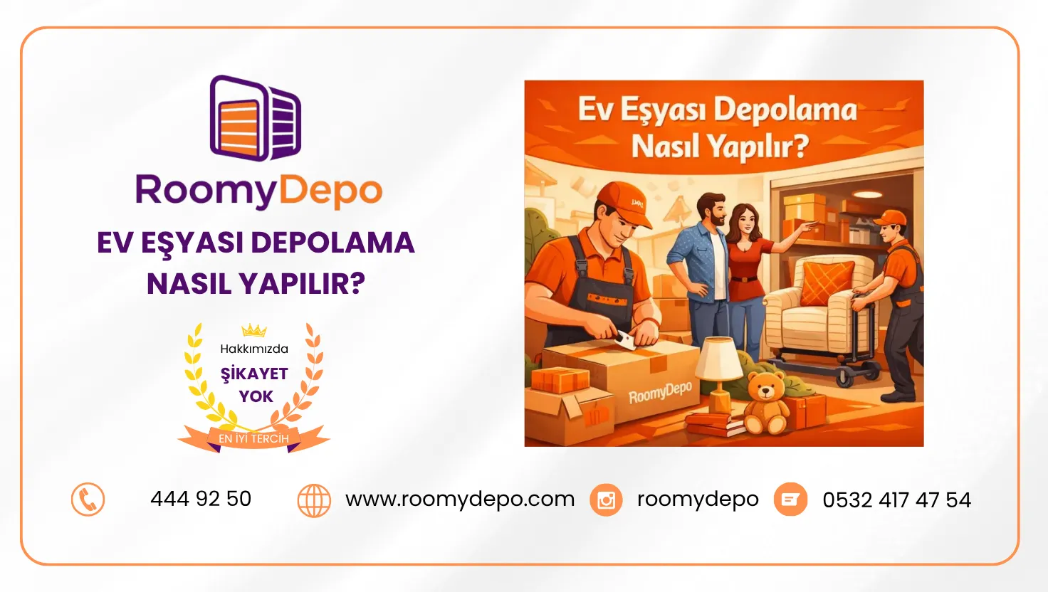 ev eşyası depolama