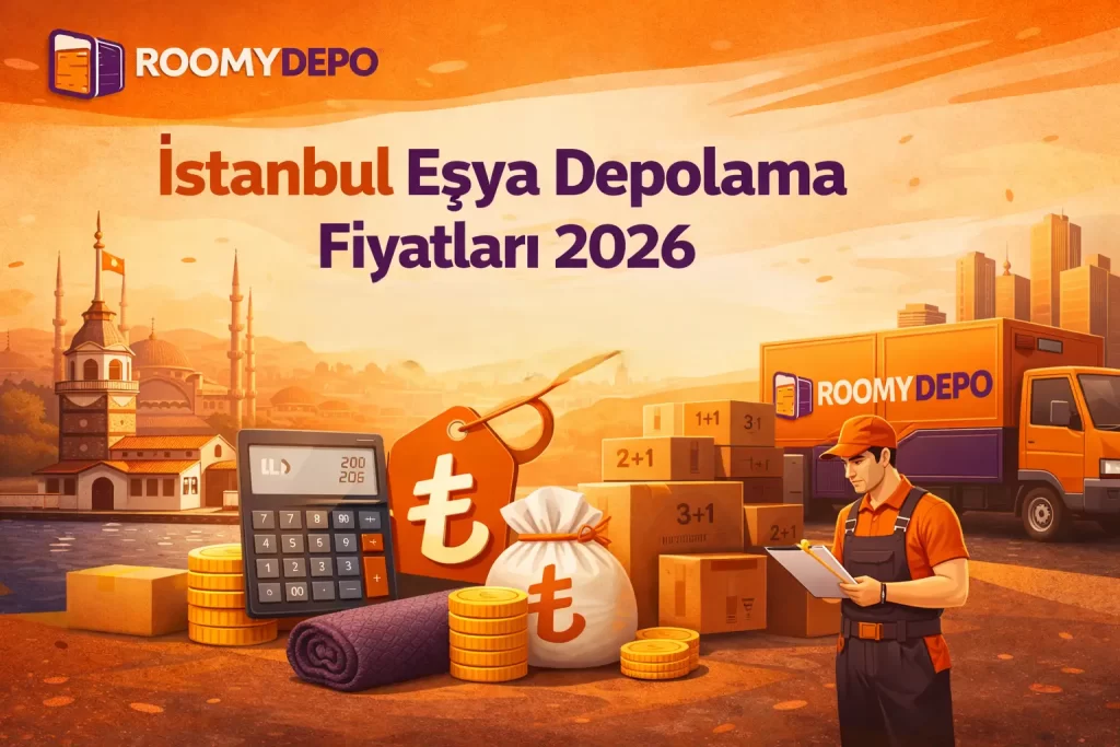 istanbul esya depolama fiyatlari
