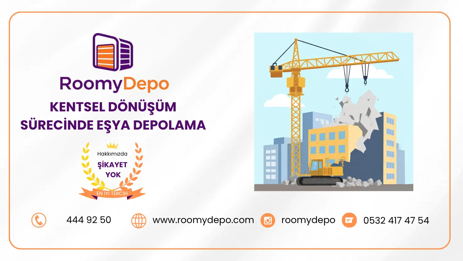 kentsel dönüşüm sürecinde eşya depolama